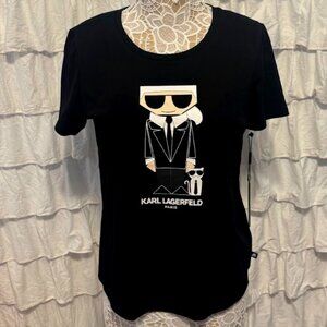 Karl Lagerfeld graphic tee